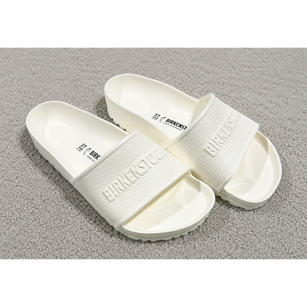 BIRKENSTOCK Barbados EVA White Slide Sandals Waterproof Shoes Women's 37 L6 M4